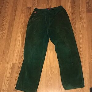 Empyre green courduroy